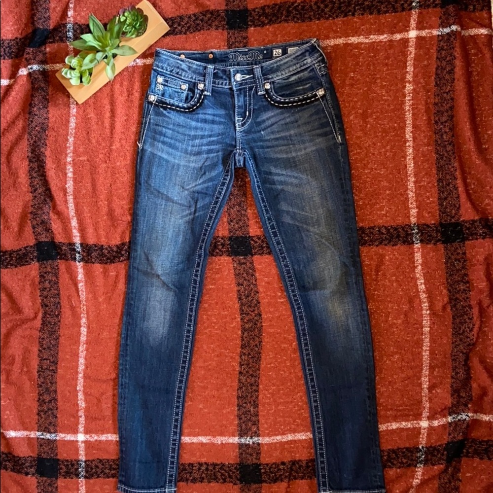 Miss Me dark wash jeans